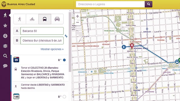 Los datos que el usuario va escribiendo fijan su localización geográfica a la vista e inmediata.