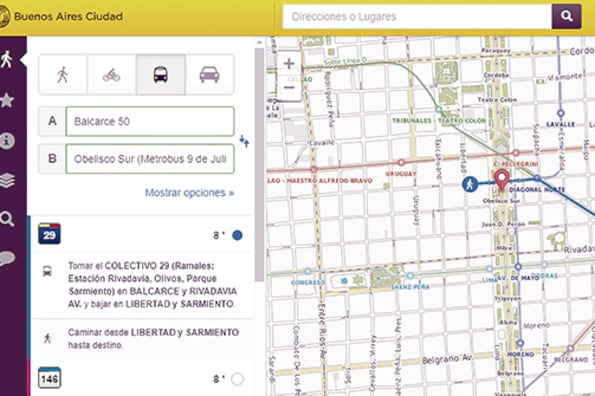 Los datos que el usuario va escribiendo fijan su localización geográfica a la vista e inmediata.