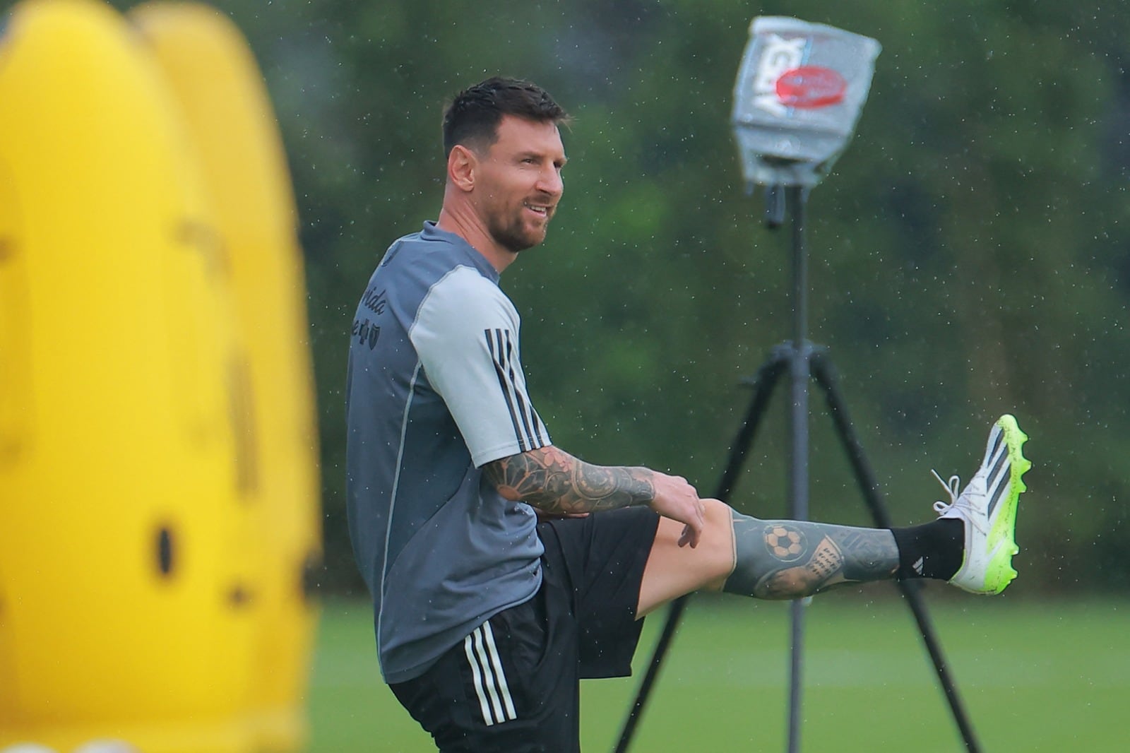 Lionel Messi sería titular en el equipo dirigido por Gerardo Martino. (prensa Inter Miami)