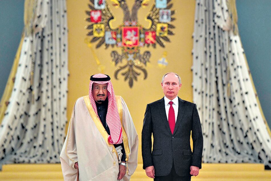 Salman y Putin firmaron una quincena de acuerdos que representan “miles de millones de dólares’’.