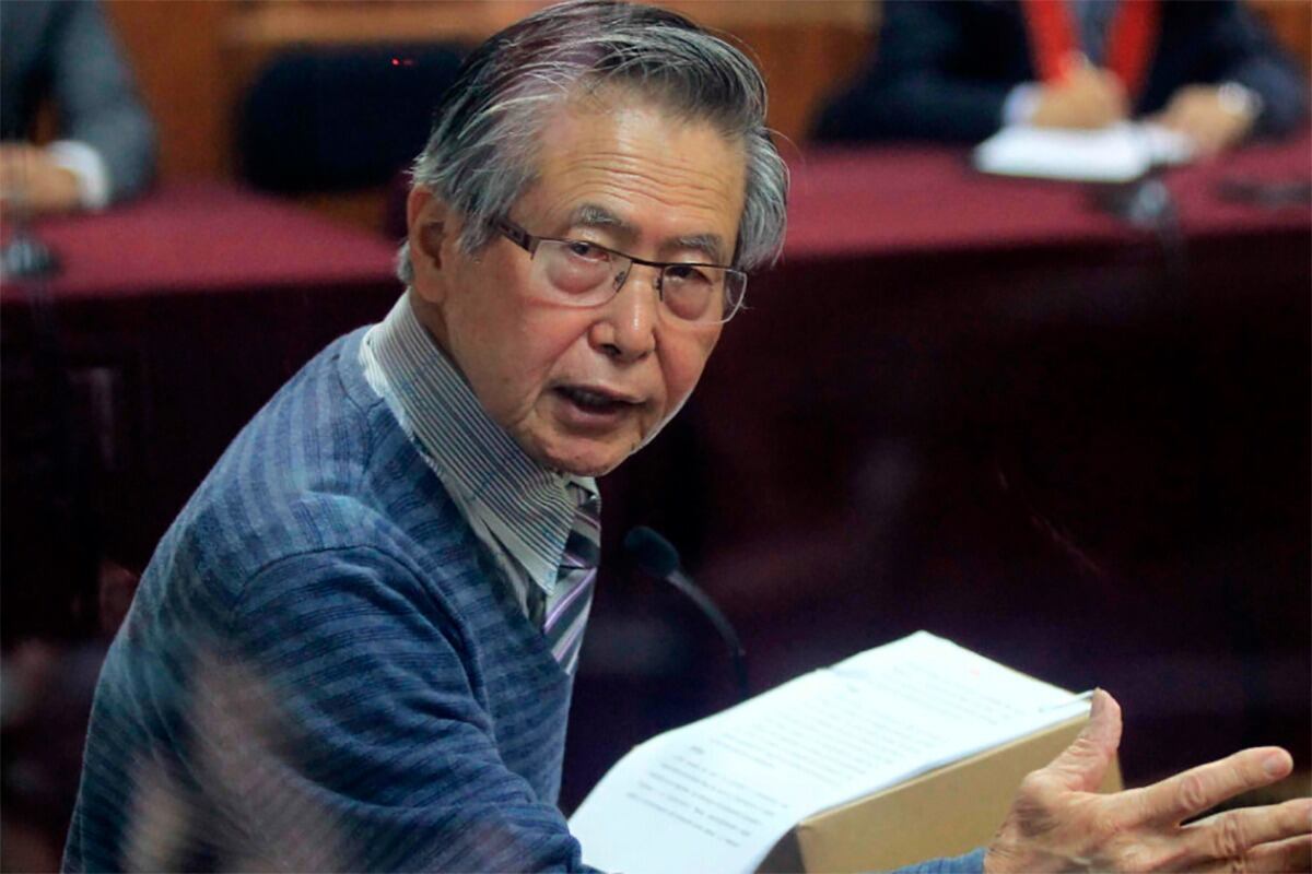 Alberto Fujimori, exdictador de Perú.