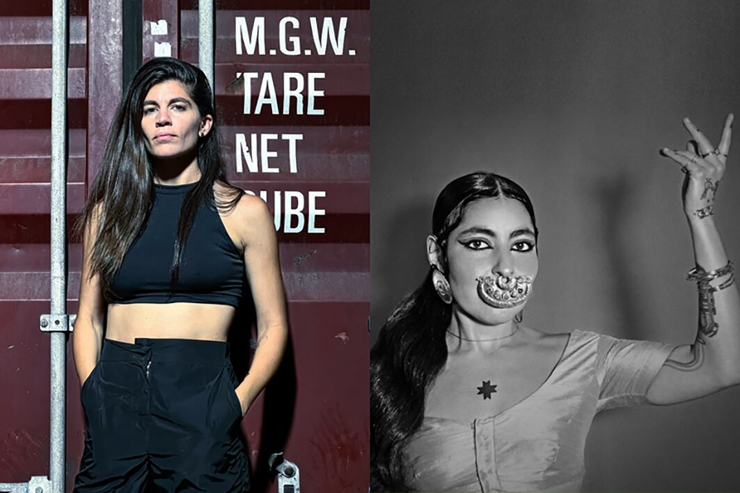 Lula Bertoldi y Sofía Viola.