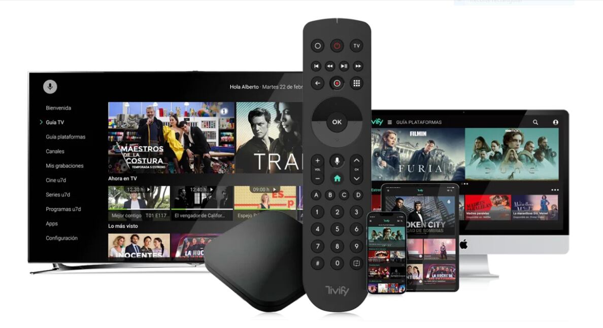 Tivify es un servicio pago, pero tiene una versión gratuita que destaca por ofrecer contenido en directo sin anuncios ni pagos adicionales.