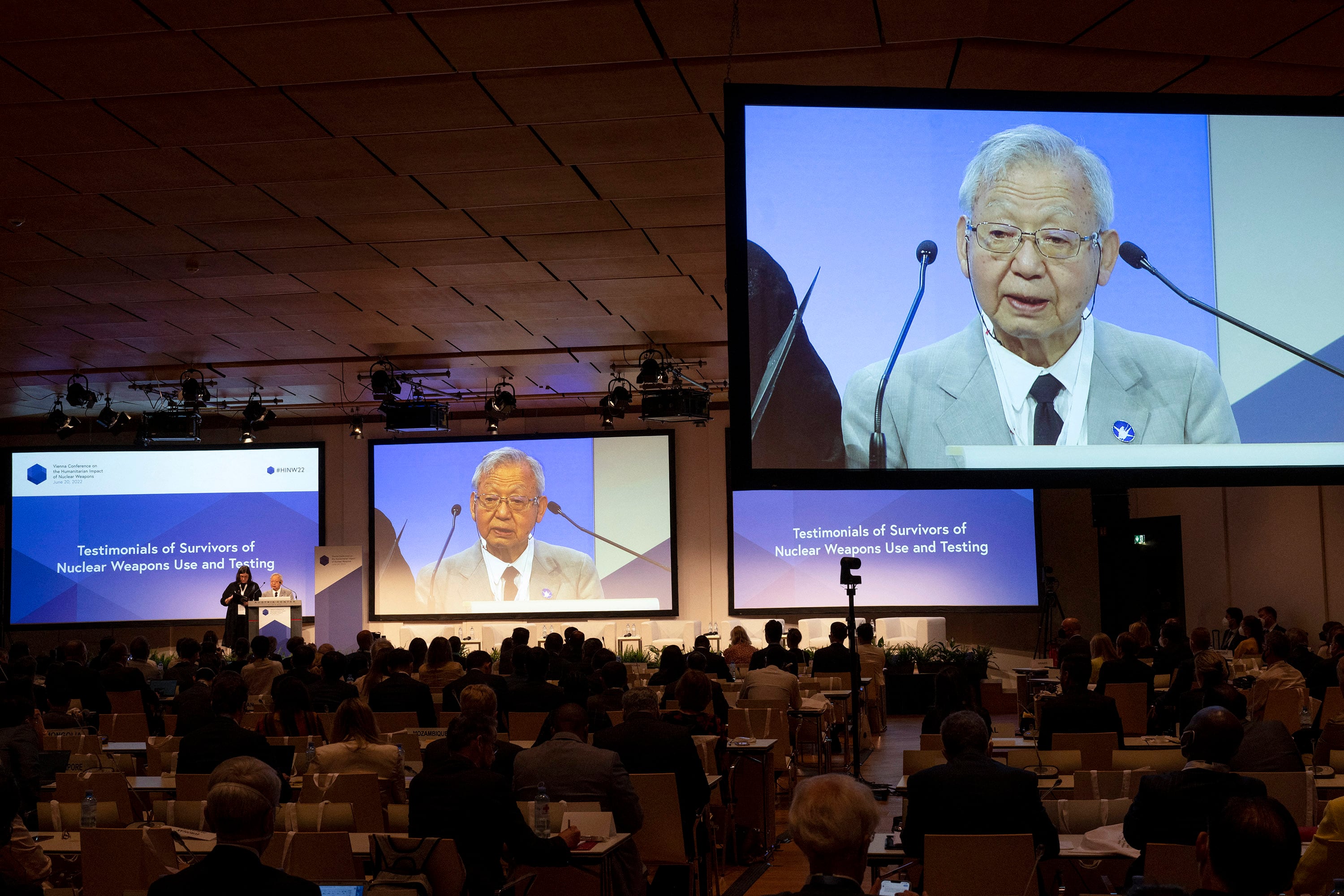 Sueichi Kido, 82, sobreviviente de Nagasaki y Secretario General de "Nihon Hidankyo".