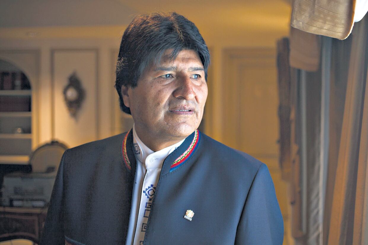 “Si yo dirijo mal el país nunca más el pueblo boliviano va a confiar en otro dirigente sindical y de origen indígena.”