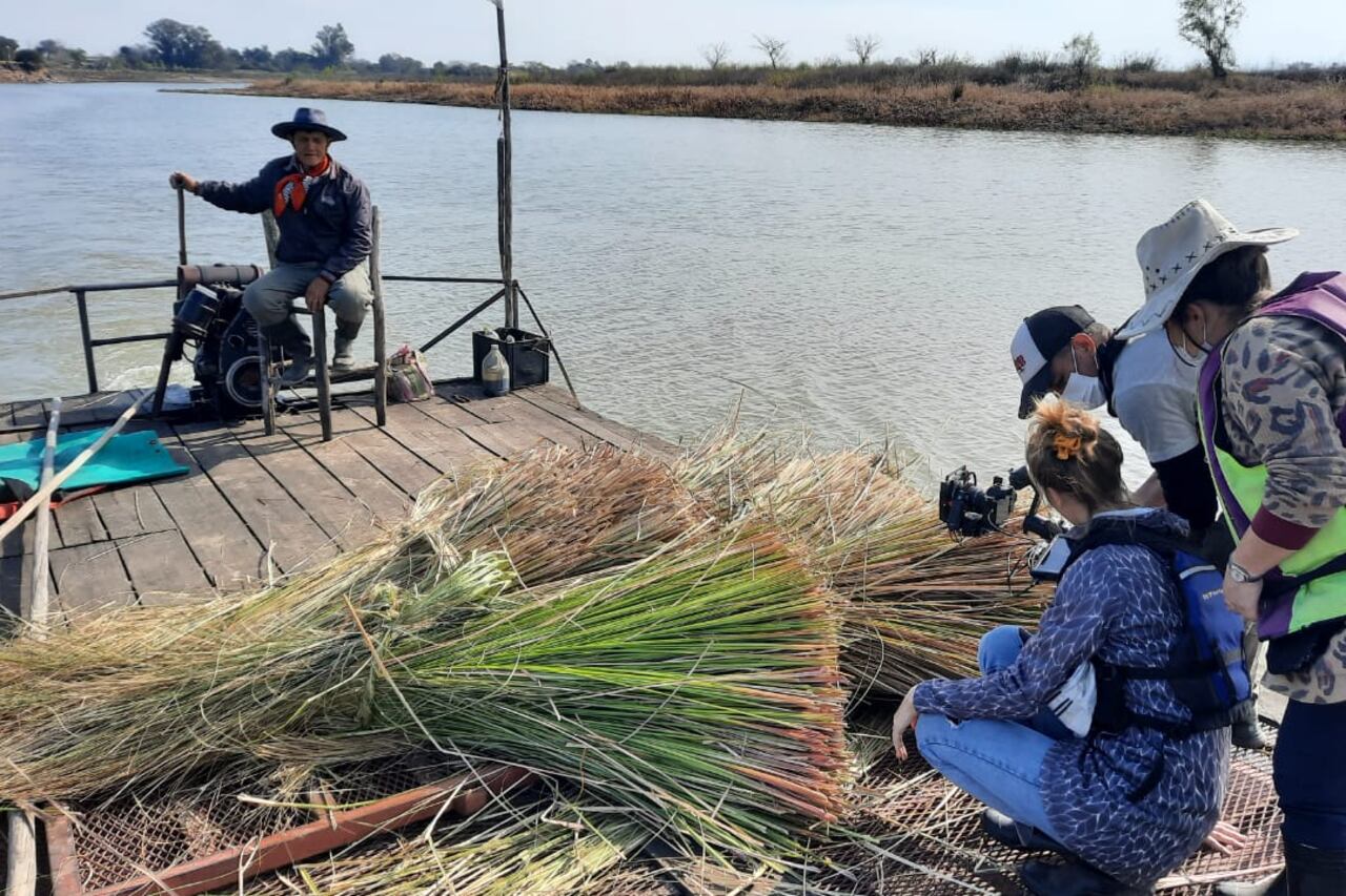 Filmación en el norte santafesino de un capítulo de Antología.