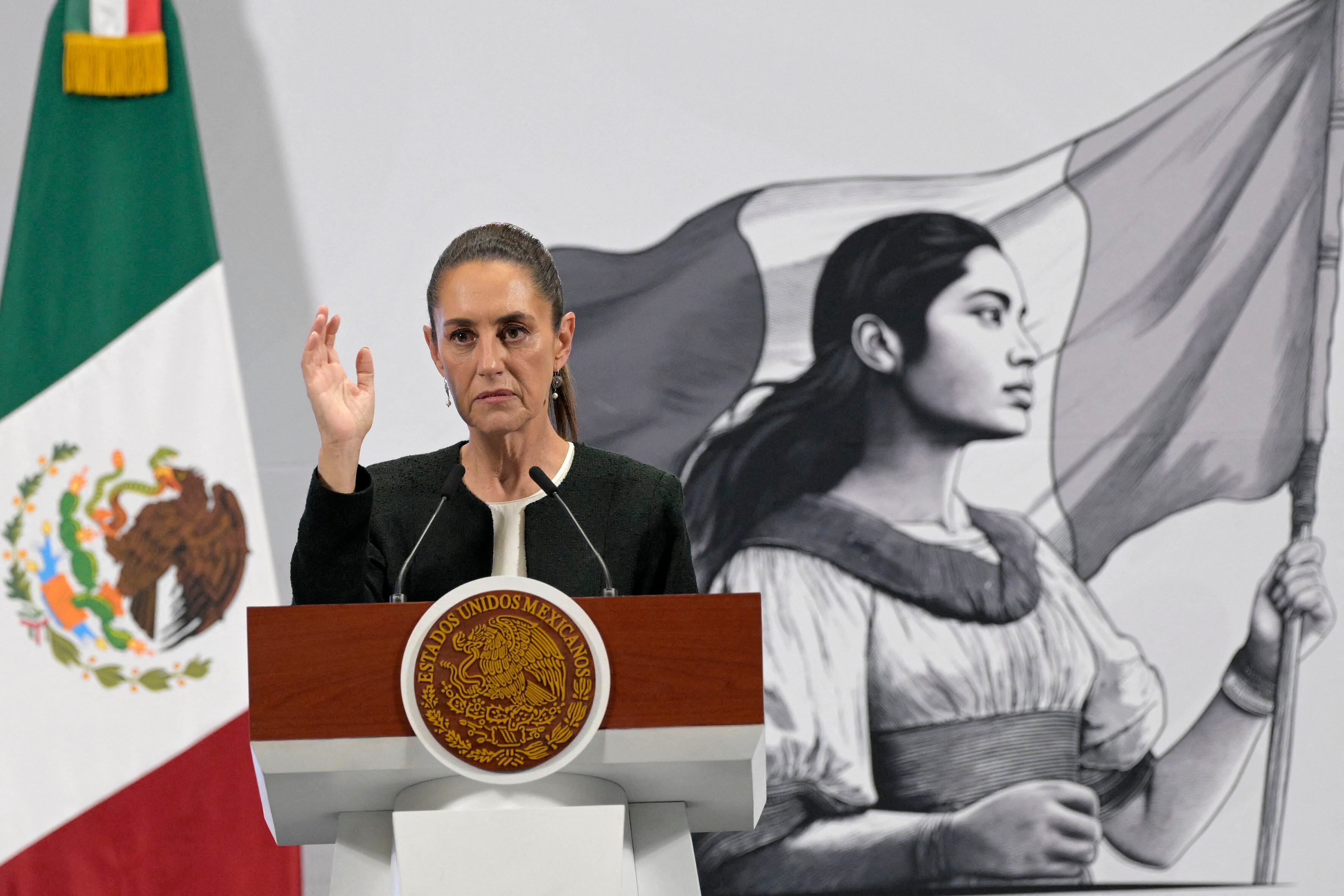 Claudia Shienbaum, presidenta de México.