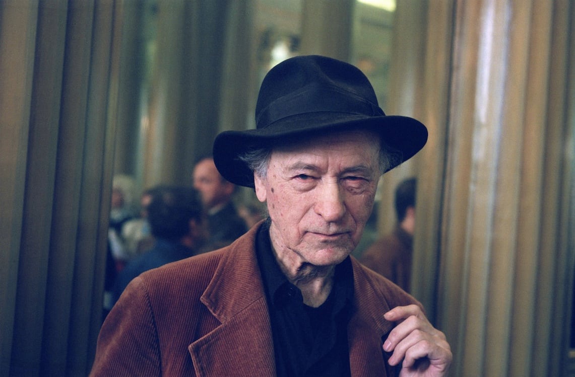 El poeta y cineasta lituano Jonas Mekas