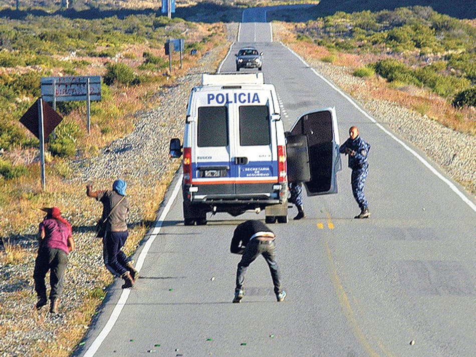 Los mapuches fueron víctimas del violento accionar de Gendarmería.