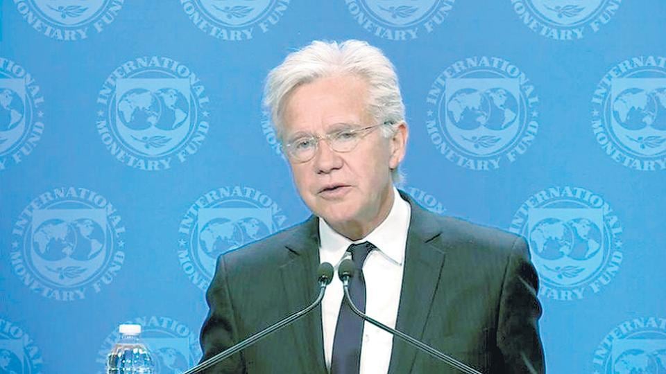 Gerry Rice, vocero del FMI.
