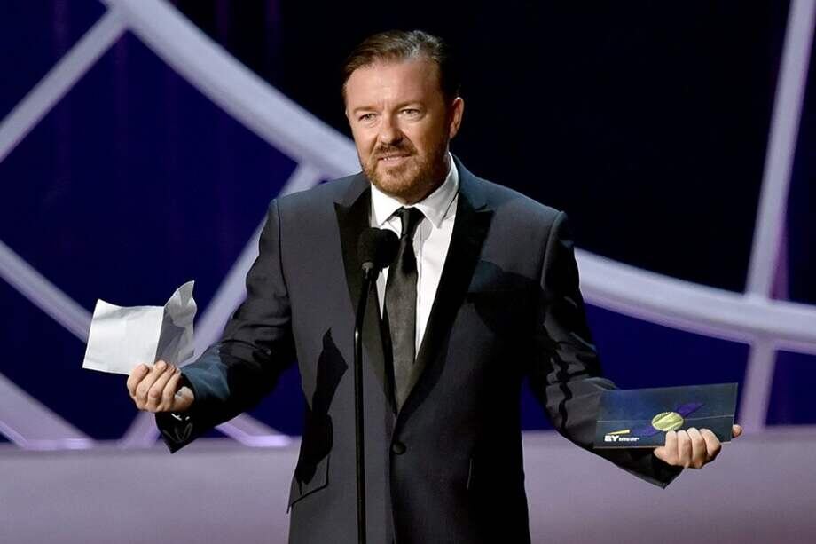 "Al Brent estadounidense lo hicieron un poco más simpático, mejor en el trabajo y un poco menos oscuro", dice Gervais