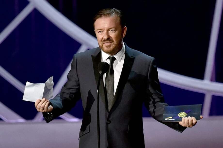 "Al Brent estadounidense lo hicieron un poco más simpático, mejor en el trabajo y un poco menos oscuro", dice Gervais