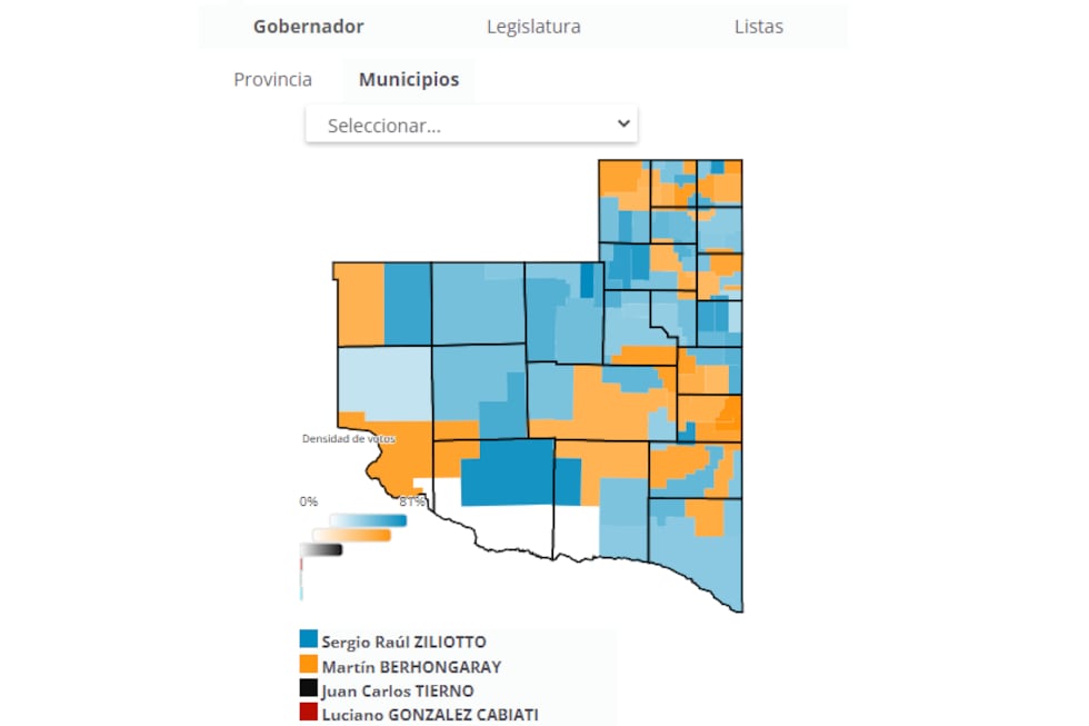 Elecciones en La Pampa: el mapa interactivo con los resultados – Página|12