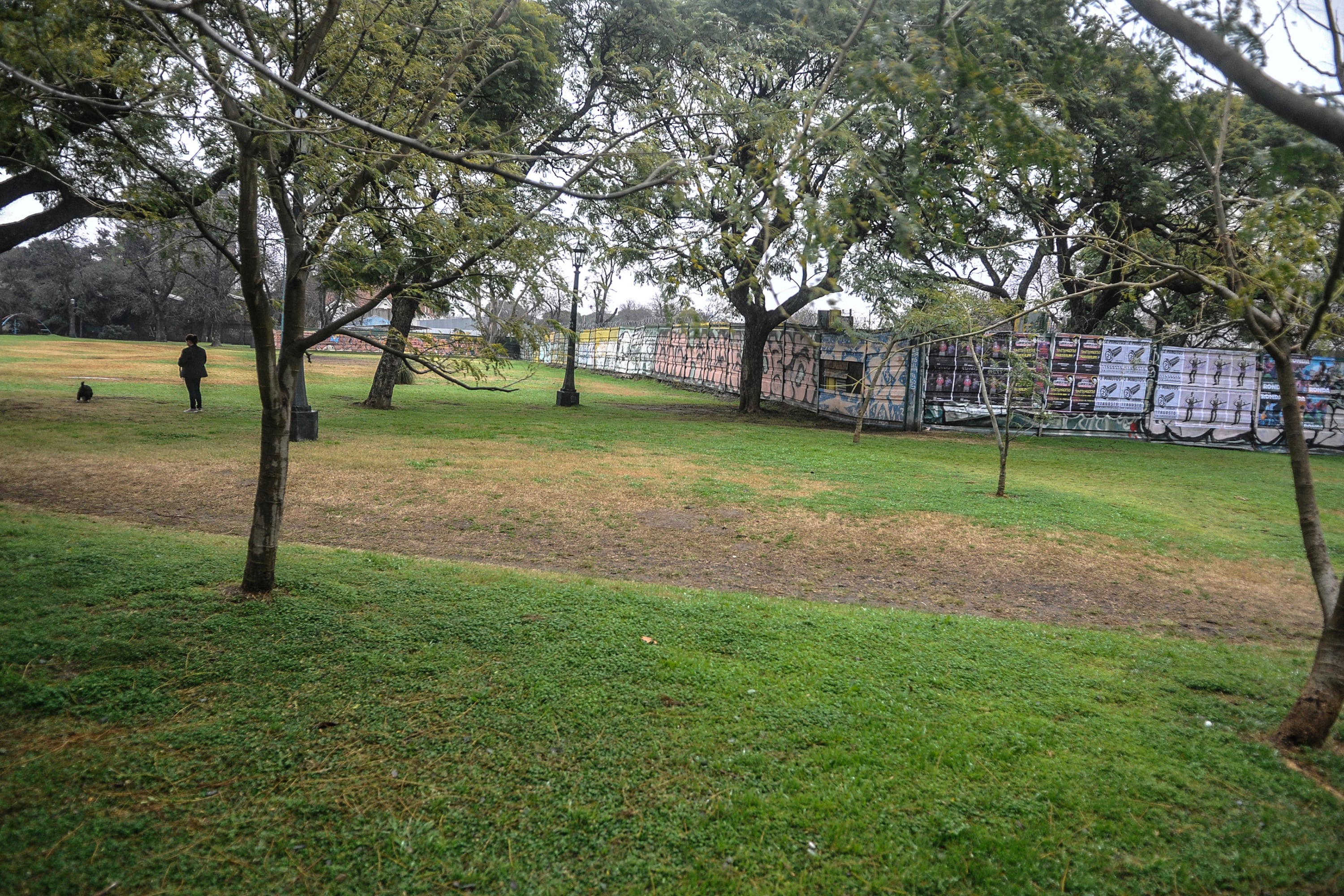 El parque Uriburu, renovado.