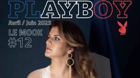 Marlene Schiappa en la tapa de la revista Playboy, que generó una fuerte polémica,