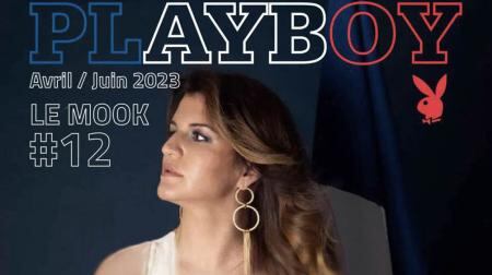 Marlene Schiappa en la tapa de la revista Playboy, que generó una fuerte polémica,