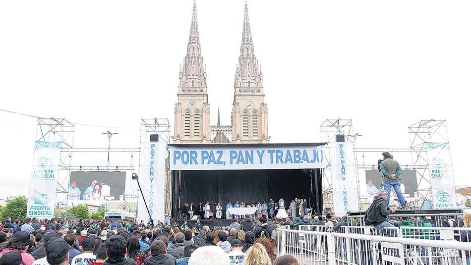 Para el Gobierno, la marcha a Luján confirmó sus peores fantasmas.