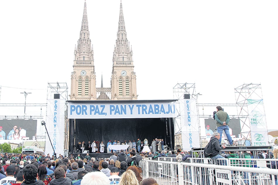 Para el Gobierno, la marcha a Luján confirmó sus peores fantasmas.