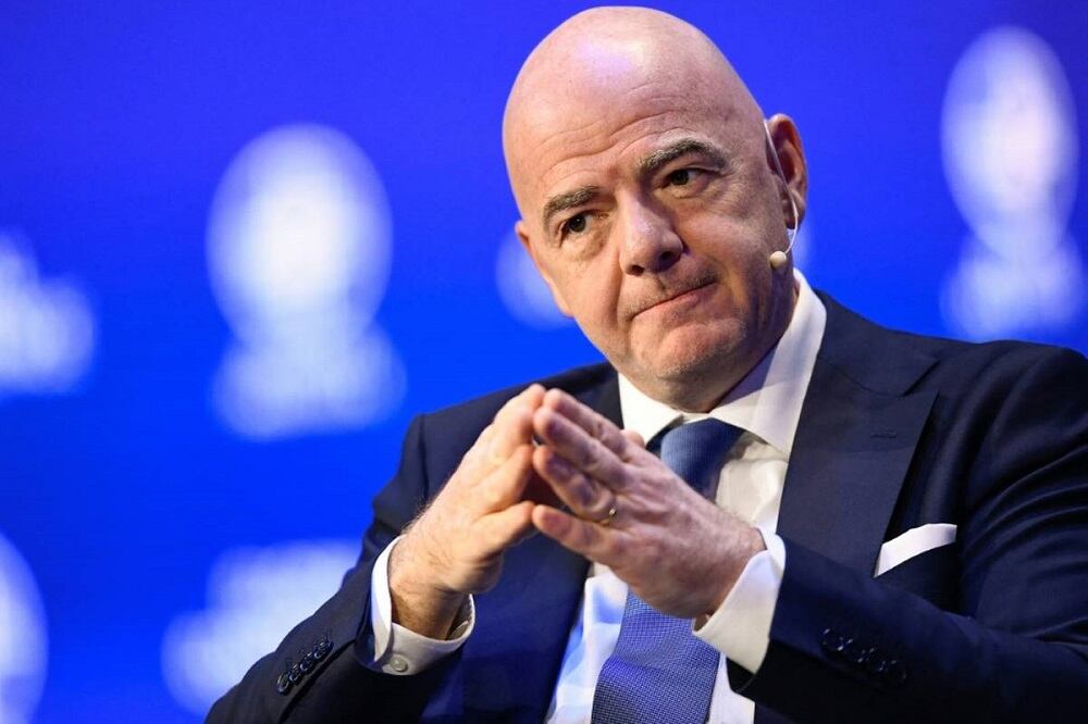 El presidente de la FiFA Gianni Infantino