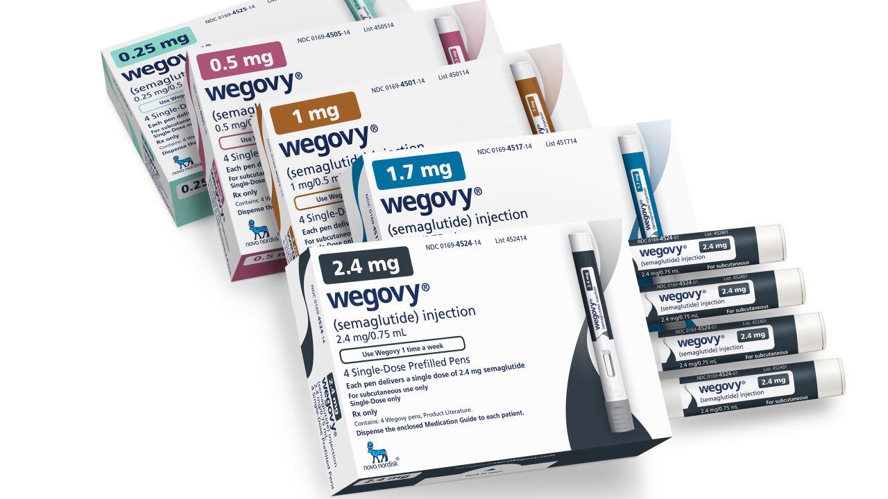 Wegovy es el nombre comercial del principio activo conocido como semaglutida (Foto:Novo Nordisk).