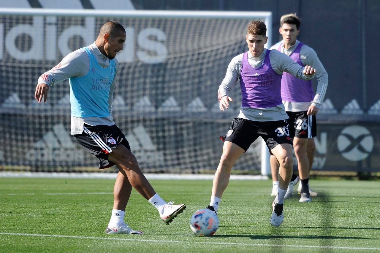 Ultima práctica millonaria antes de medirse con Atlético Mineiro