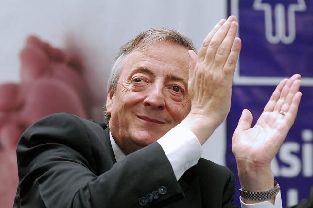 Néstor Kirchner y Cristina Fernández de Kirchner, cara a cara.