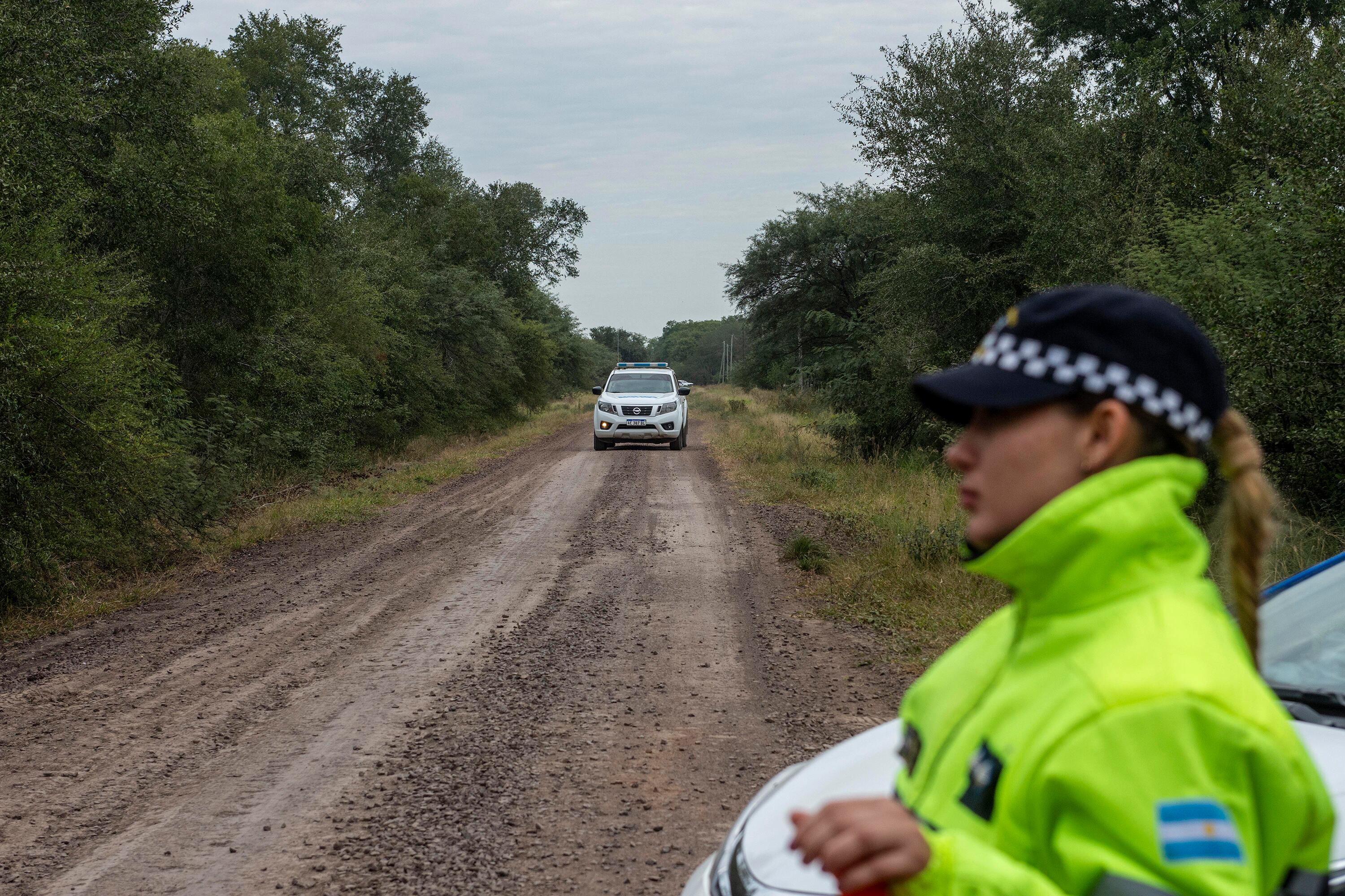 Se rastrillaron las márgenes del Río Tragadero, lindero con un campo de los Sena.