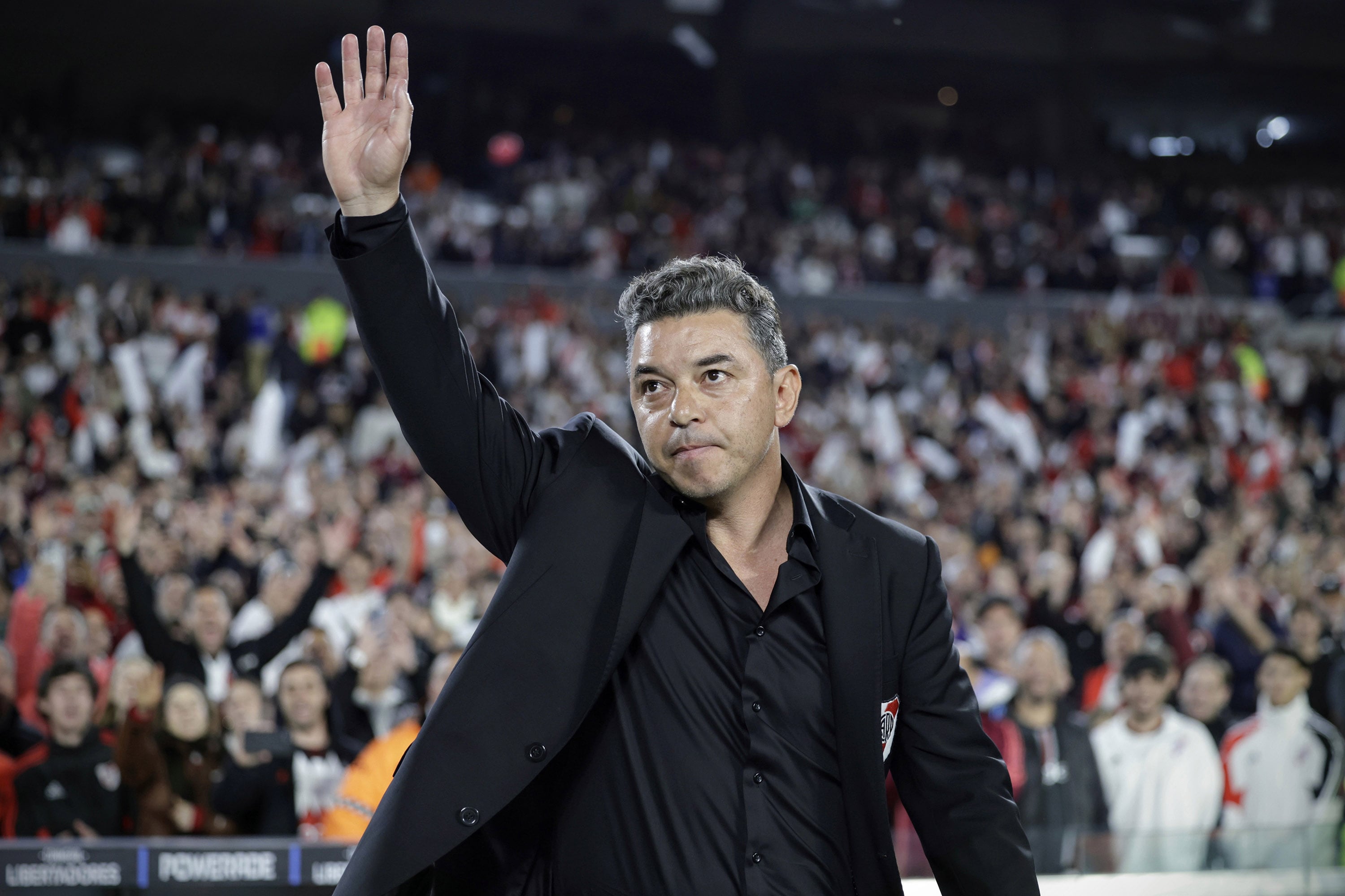 Marcelo Gallardo, el DT de River se ilusiona con levantar otra Copa Libertadores.