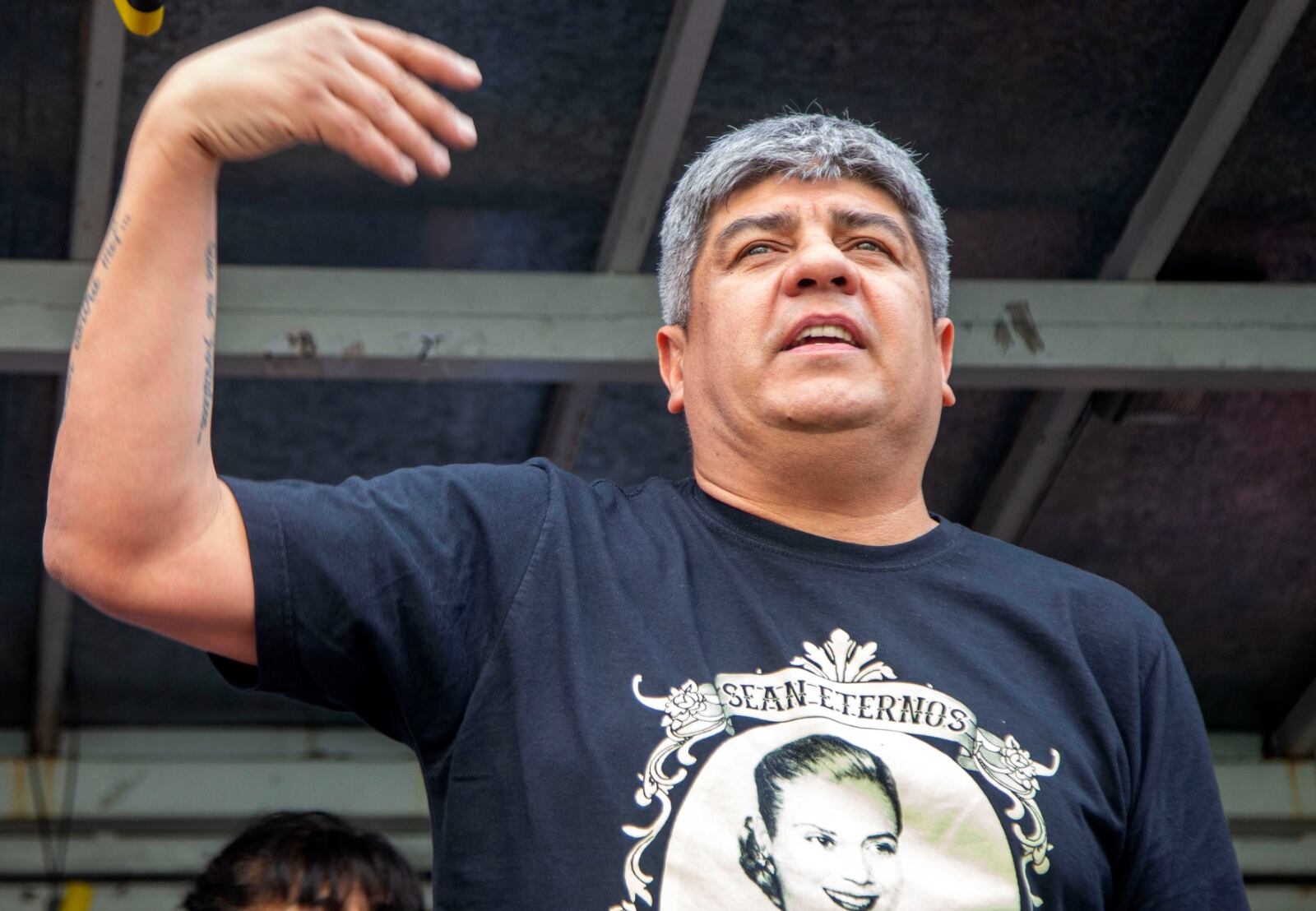 Pablo Moyano, secretario general adjunto de Camioneros y secretario general de la CGT.