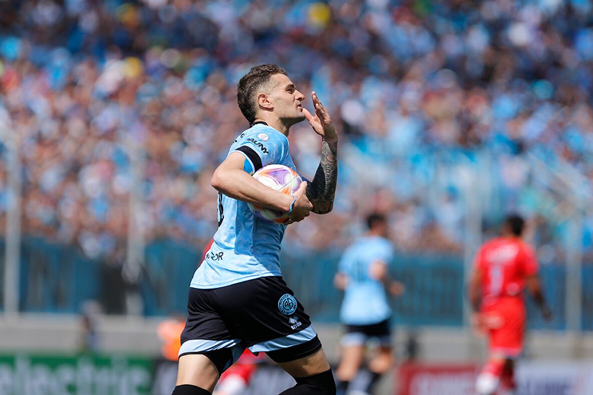 Pablo Vegetti, gran figura del ascenso de Belgrano