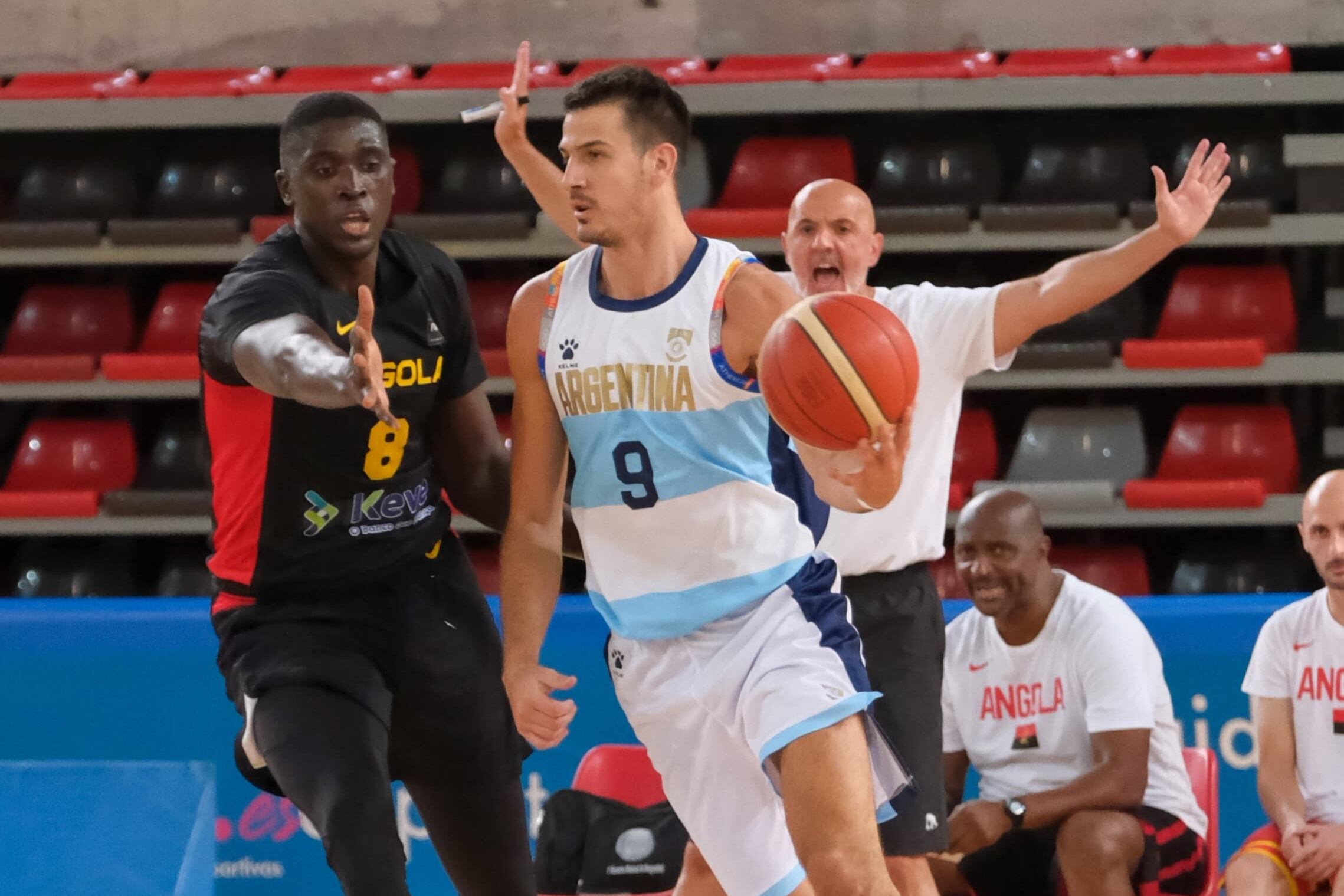 Nicolás Brussino, uno de los más experimentados del plantel argentino