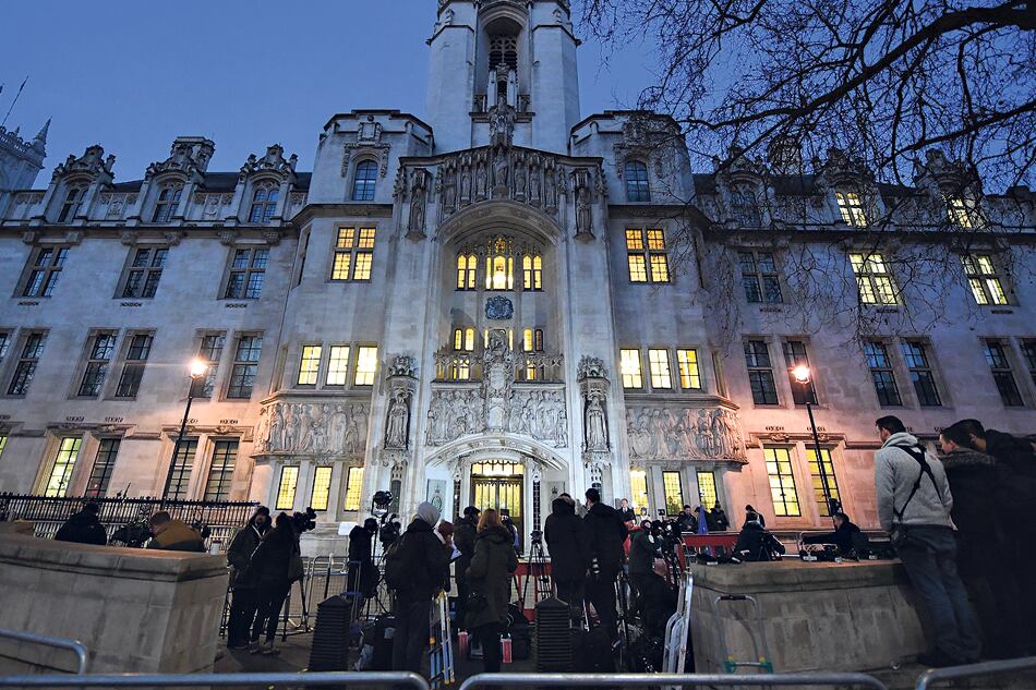 La Corte Suprema británica situó al Parlamento como pilar del futuro del Reino Unido en relación a la UE.