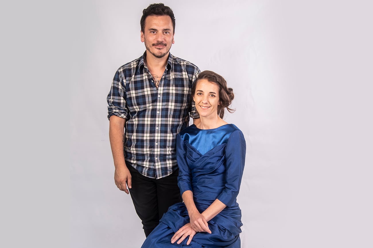 Darío Cortés y  Marilina de la Iglesia 