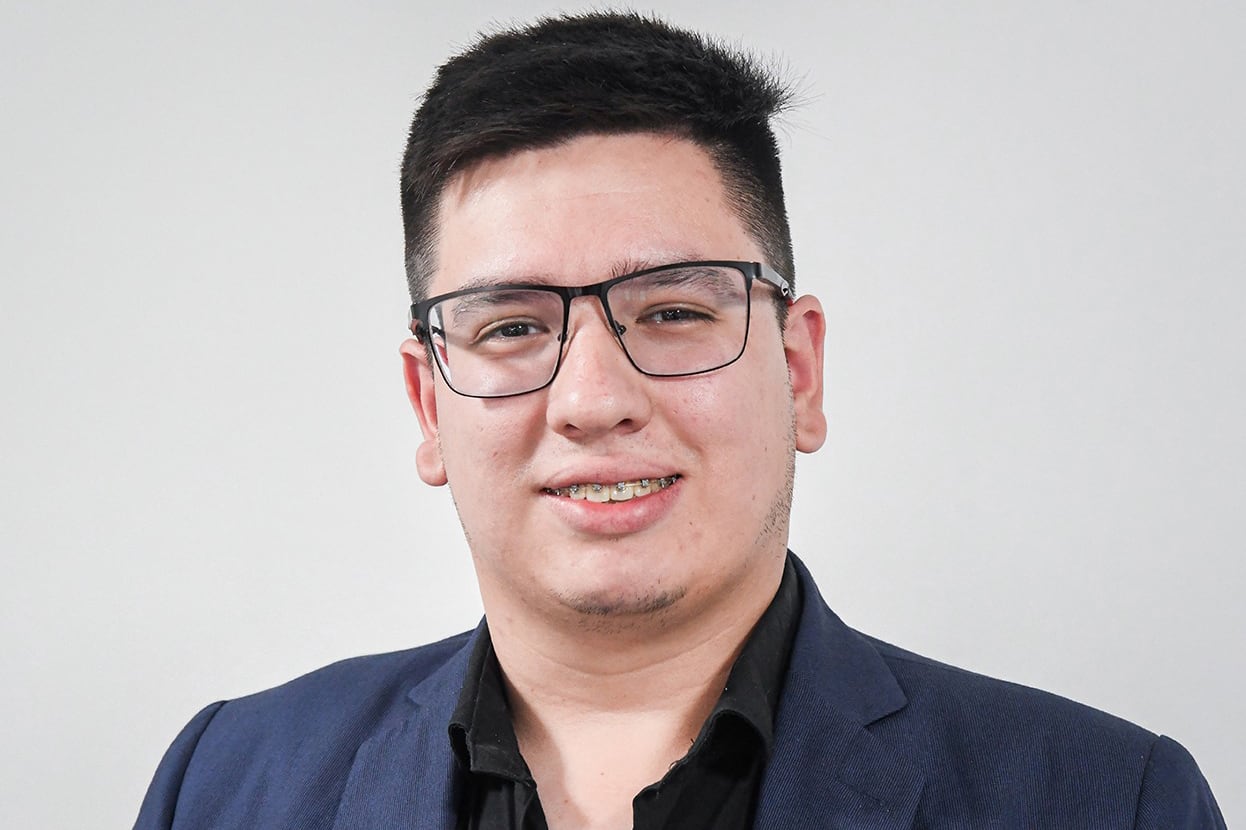 El concejal libertario Pablo Emanuel Lopez.