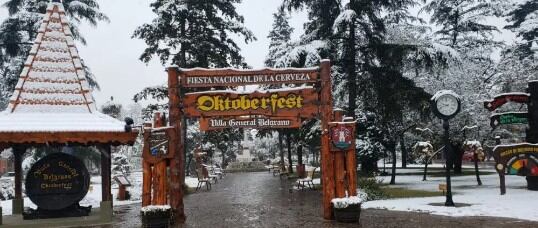 En Córdoba, la temperatura máxima superaba este jueves los 11 grados en la capital, y el frío intenso se sintió en toda la región. Imagen: Turismo Villa Gral Belgrano.