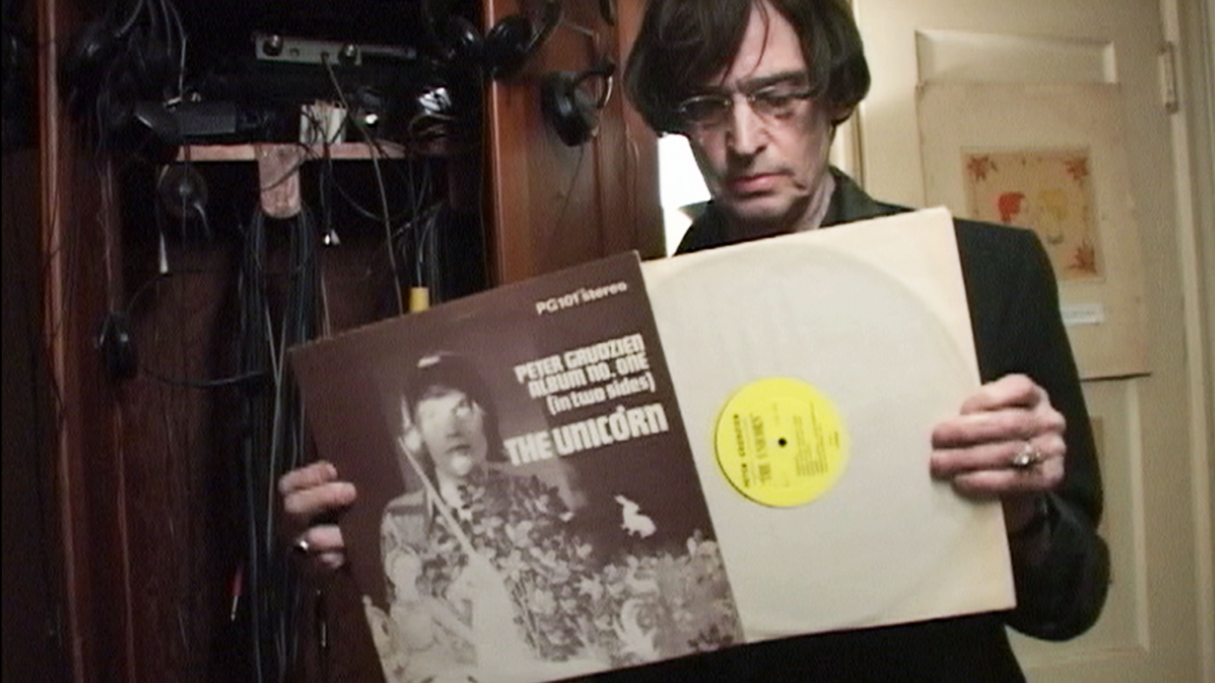 Peter Grudzien hoy, con su único disco.