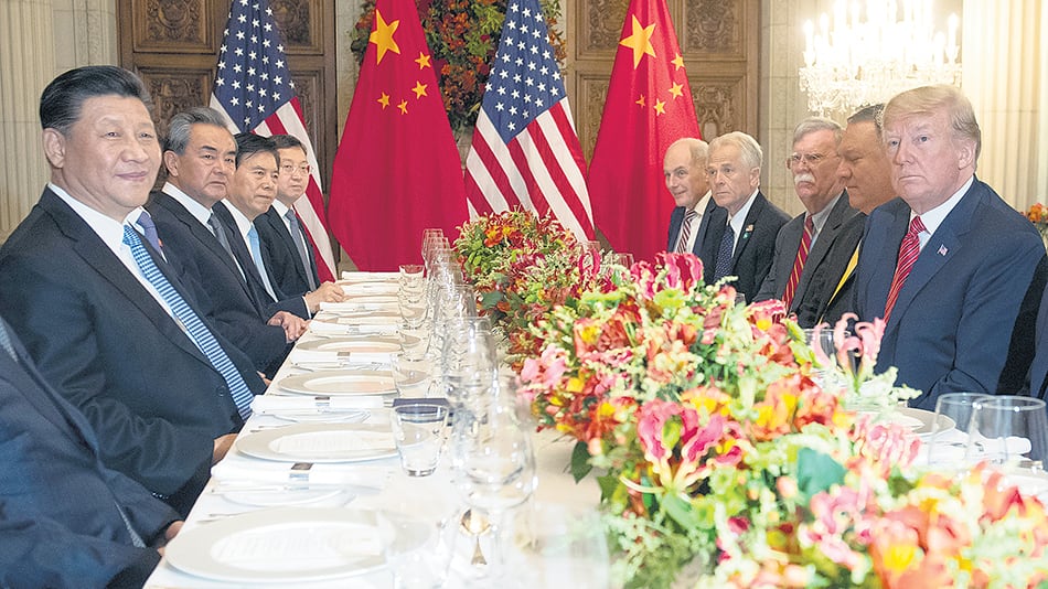 Xi Jinping y Donald Trump cenaron el sábado tras el G-20.