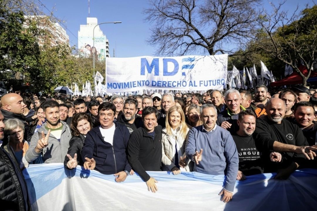 El MDF aún no tiene terminales en las provincias, más allá de diálogo con dirigentes locales. 