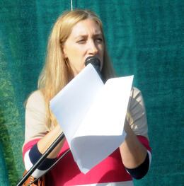 La abogada Nadia Schujman representa a María Rosa White.