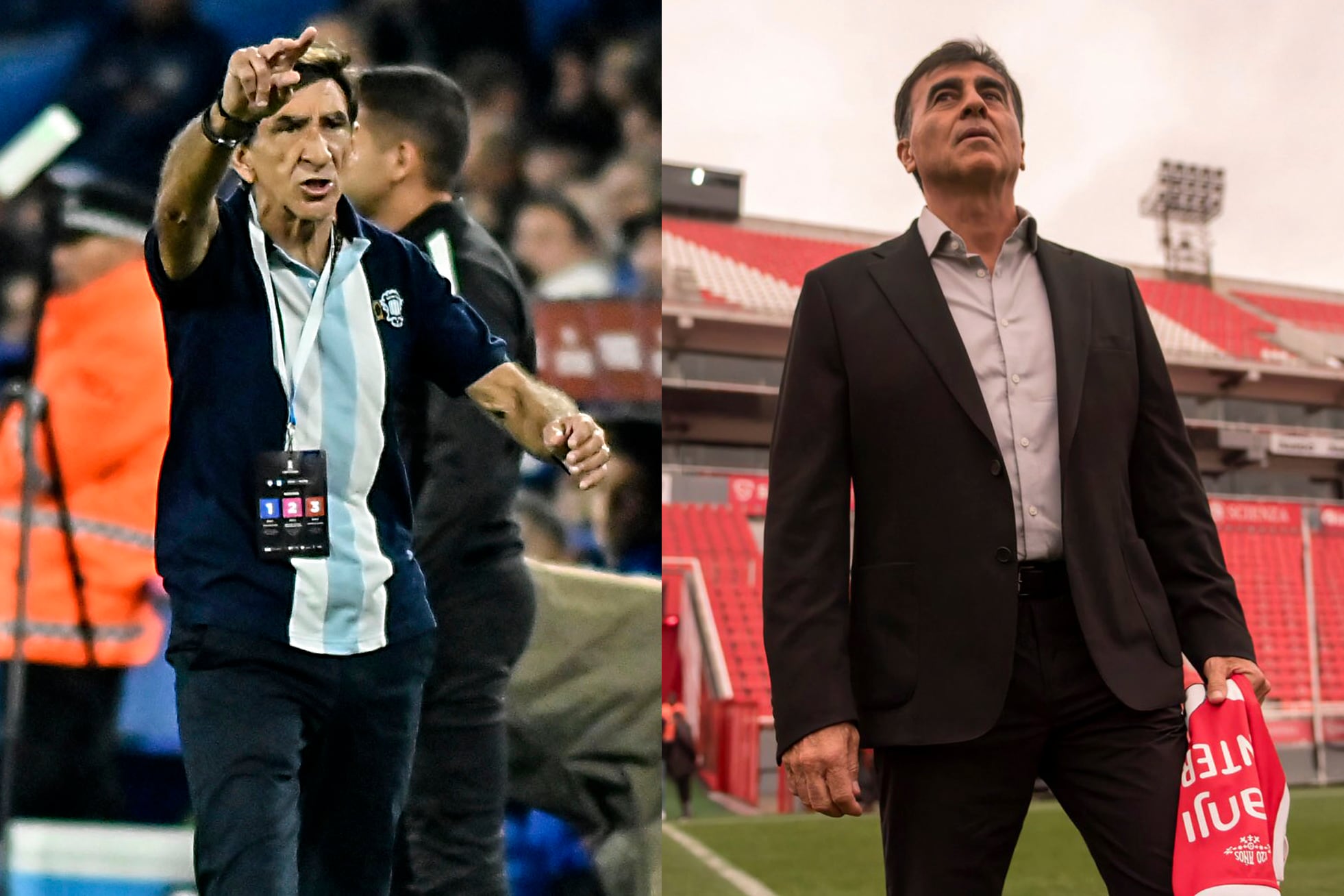 Costas, consagrado en Racing. Quinteros, debutante en Independiente