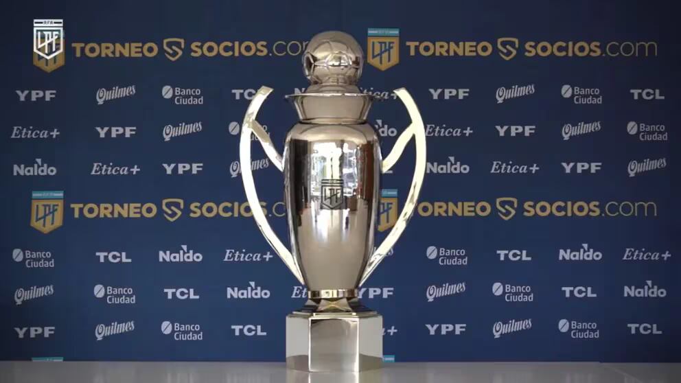 Trofeo de la Liga Profesional 2024.