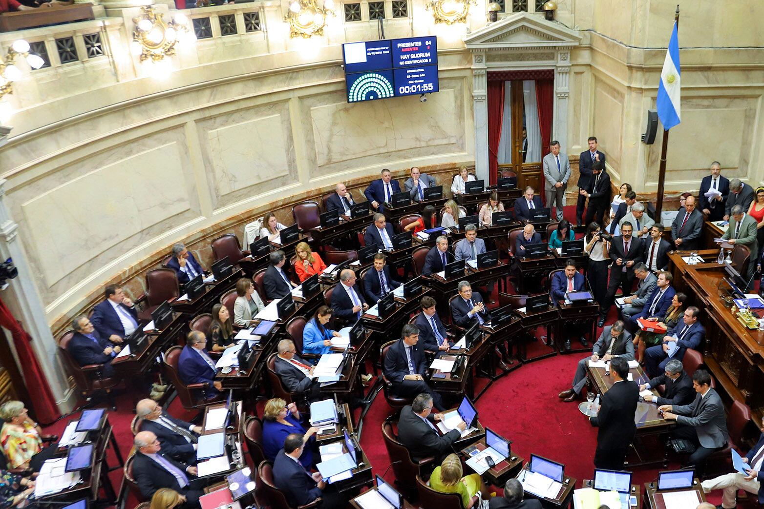 El Frente de Todos confía en que el Senado sancionará la ley de renegociación de la deuda.