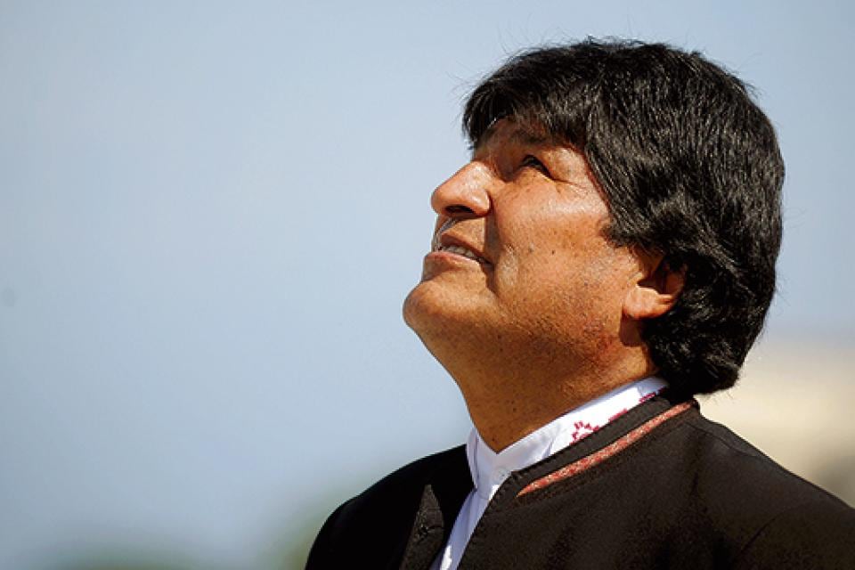 Evo Morales.