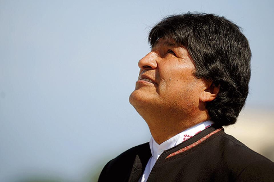 Evo Morales.