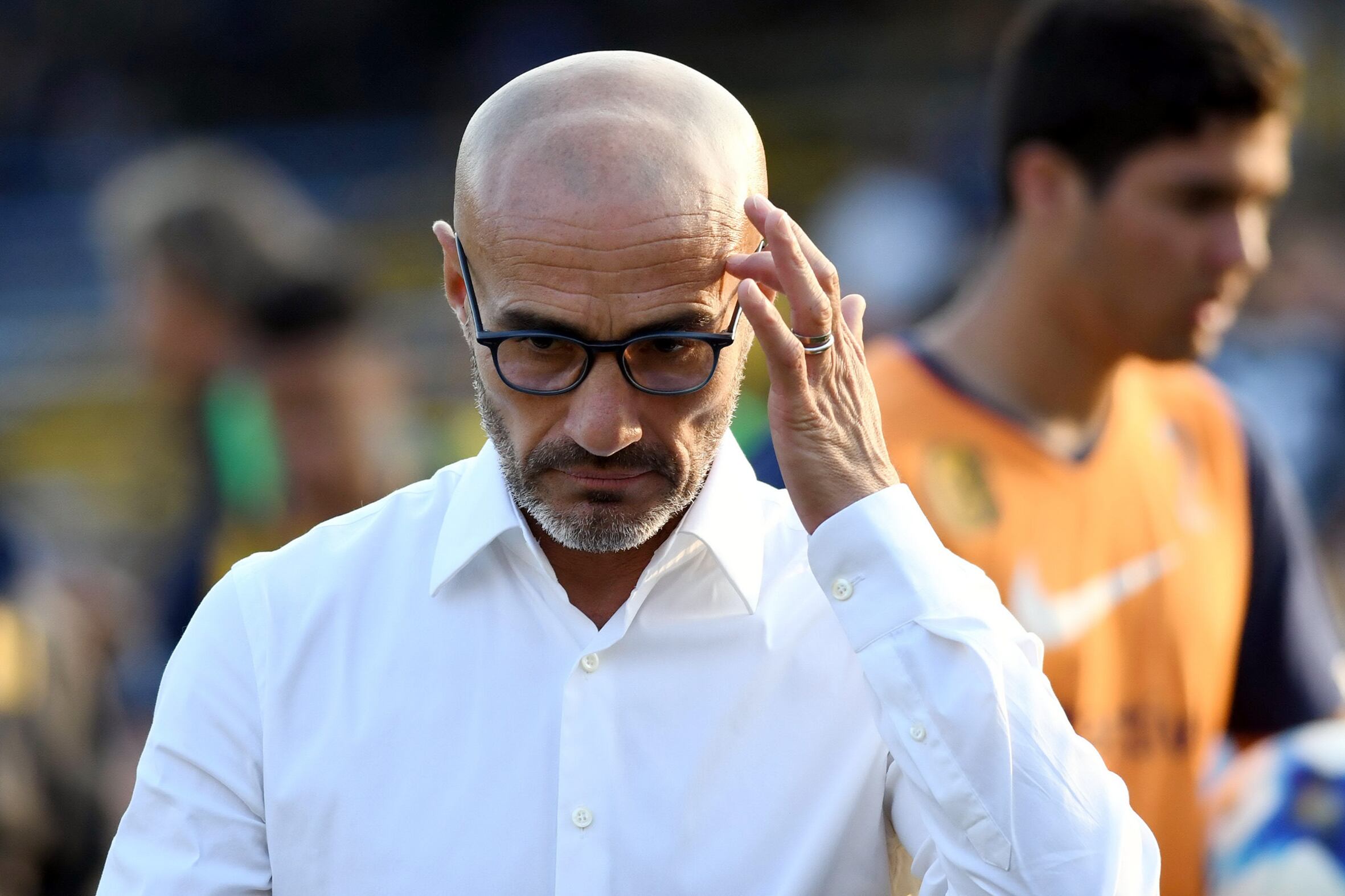 Montero definirá recién hoy si va con Herrera en lugar de Zampedri para el ataque canaya.