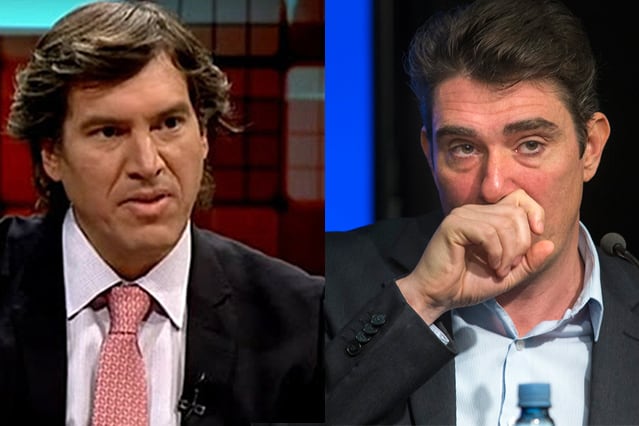 Bernardo Saravia Frías, ex procurador, y  Javier Iguacel, ex director de Vialidad Nacional. 