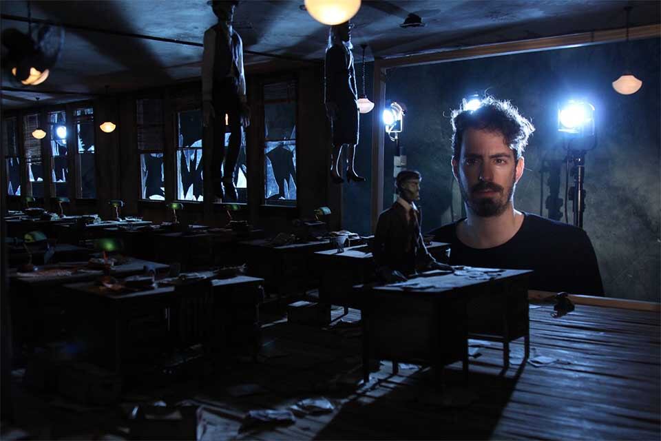 Martin encontró su lugar en el cine de muñequitos animados,