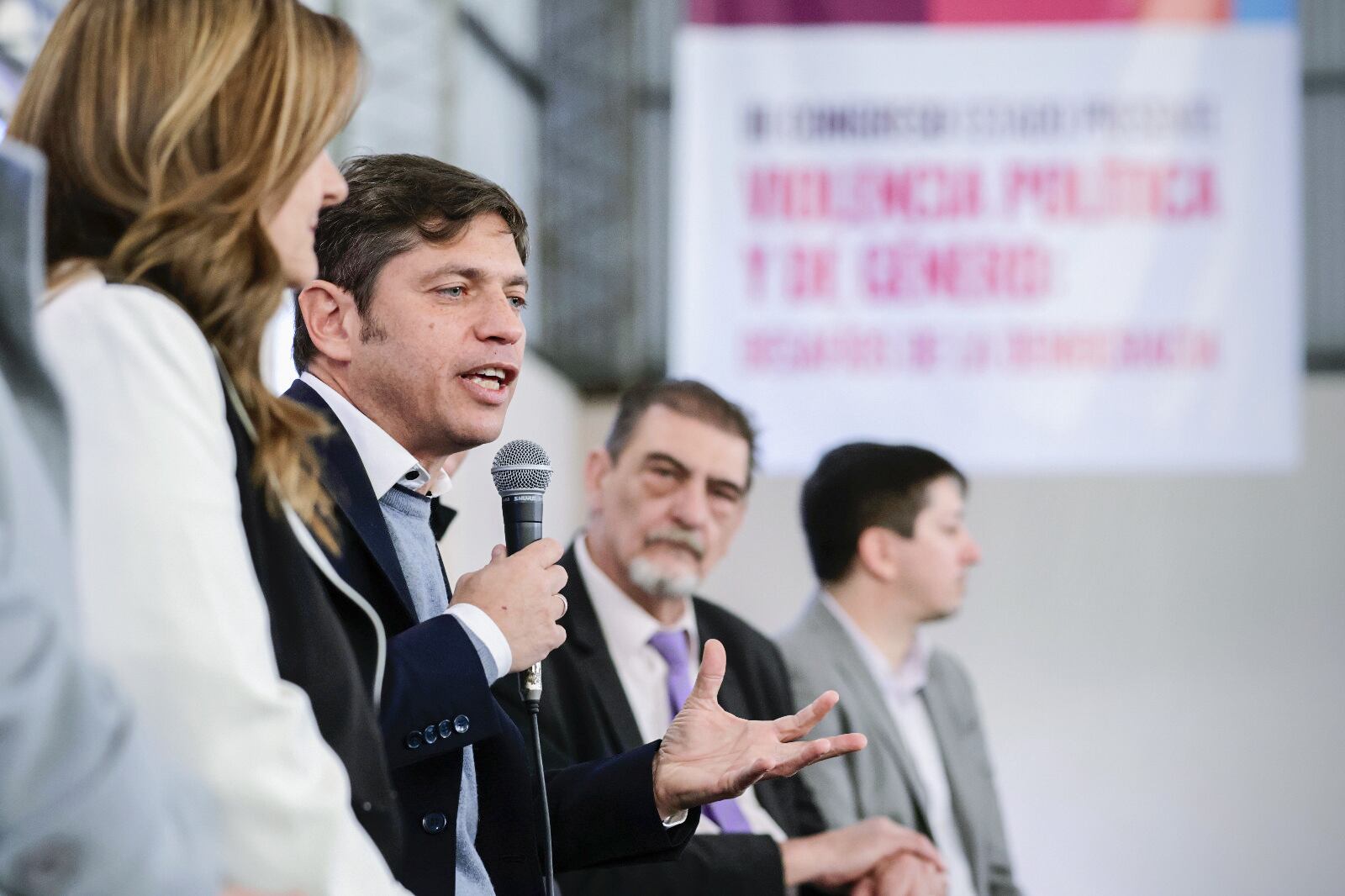 Axel Kicillof en el III Congreso Estado Presente "Violencia política y de género: desafíos de la democracia"
