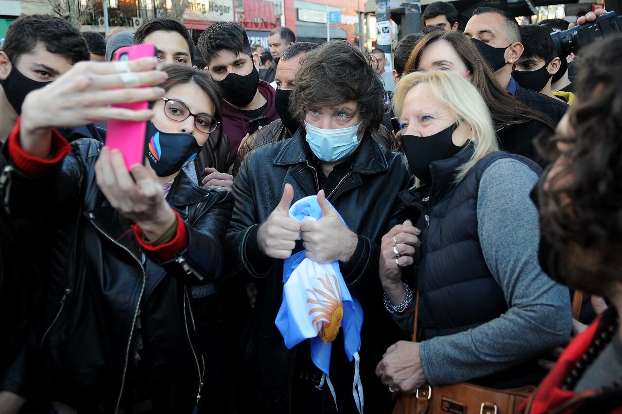 El precandidato ultraderechista fue denunciado ante el Inadi