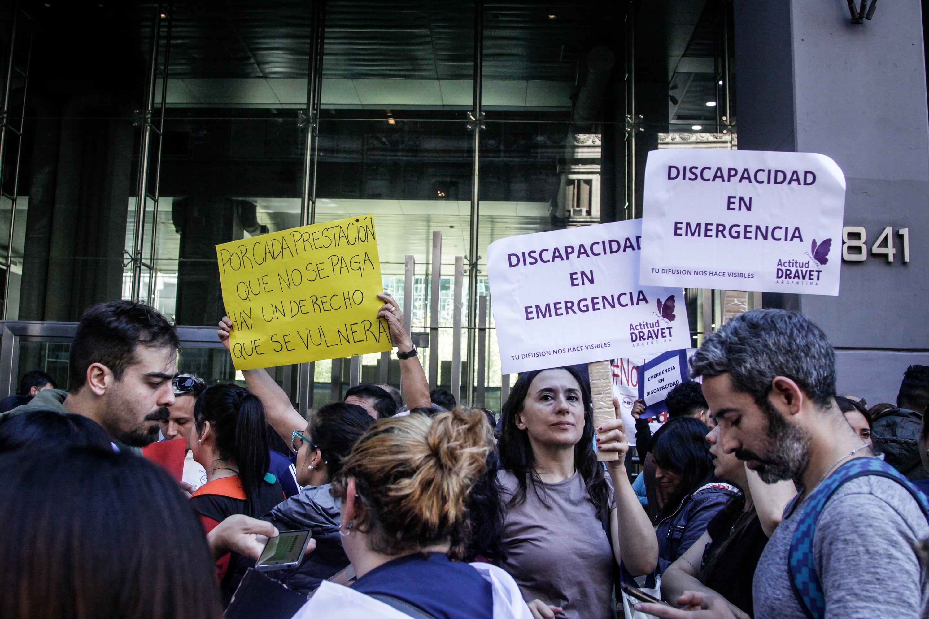 El paro de los prestadores de servicios de discapacidad será el jueves. 